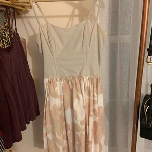 Nude Bustier top Dress